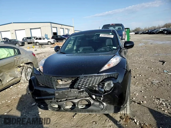 2014 Nissan Juke SL with VIN JN8AF5MV5ET362096, listed as a Copart auction lot 51055665 with 95,998 mi miles and Salvage Title. Bid and sale history available at carsss.com. Image 10.