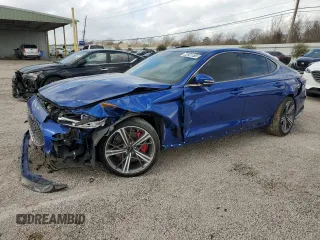 2024 Genesis G70 3.3T Sport Advanced with VIN KMTG54SE6RU139864, listed as a Copart auction lot 44240815 with 5,758 mi miles and Clean Title. Bid and sale history available at carsss.com. Image 1.