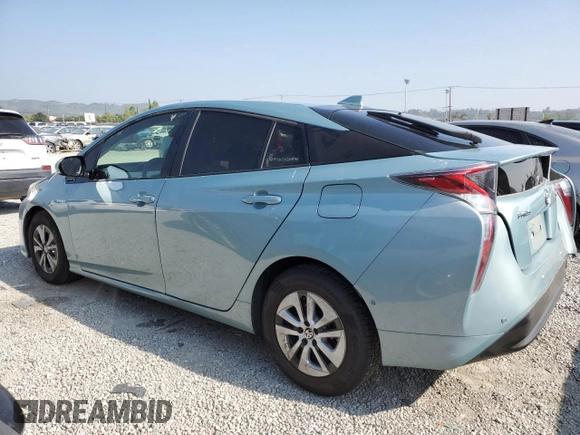 2017 Toyota Prius Two with VIN JTDKBRFU1H3045847, listed as a Copart auction lot 54266305 with 93,383 mi miles and Salvage Title. Bid and sale history available at DreamBid. Image 2.