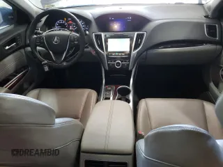 2015 Acura TLX V6 Tech with VIN 19UUB2F54FA003630, listed as a Copart auction lot 49121895 with 171,987 mi miles and Salvage Title. Bid and sale history available at carsss.com. Image 8.
