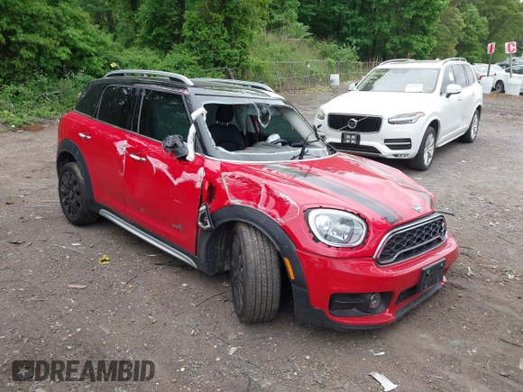 2020 MINI Countryman Cooper S with VIN WMZYX1C09L3L58197, listed as a IAAI auction lot 42303609 with 6 mi miles and . Bid and sale history available at DreamBid. Image 1.