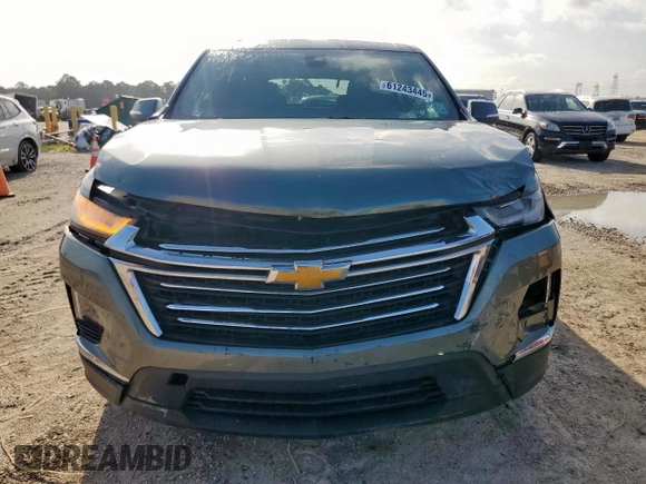 2023 Chevrolet Traverse LT Cloth with VIN 1GNERGKW3PJ108498, listed as a Copart auction lot 61243445 with 101,936 mi miles and Salvage title. Bid and sale history available at DreamBid. Image 5.