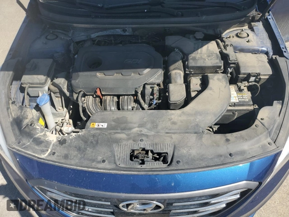 2017 Hyundai Sonata Sport with VIN 5NPE34AFXHH458456, listed as a Copart auction lot 48915075 with 62,512 mi miles and Salvage Title. Bid and sale history available at DreamBid. Image 11.