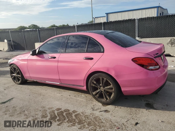 2018 Mercedes-Benz C 300 with VIN WDDWF4JB8JR311193, listed as a Copart auction lot 63587255 with 68,387 mi miles and Clean title. Bid and sale history available at DreamBid. Image 2.