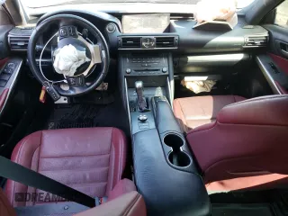 2019 Lexus IS 300 with VIN JTHC81D21K5037764, listed as a Copart auction lot 52334345 with 98,206 mi miles and Salvage title. Bid and sale history available at DreamBid. Image 8.