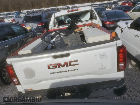 2023 GMC Sierra 1500 with VIN 3GTNHAED9PG162683, listed as a Copart auction lot 43262795 with Not Provided miles and Salvage Title. Bid and sale history available at DreamBid. Image 6.