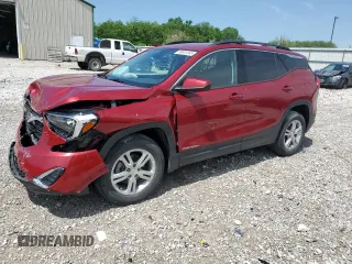2020 GMC Terrain SLE with VIN 3GKALTEV7LL264166, listed as a Copart auction lot 56841345 with 79,902 mi miles and Salvage title. Bid and sale history available at DreamBid. Image 1.