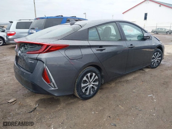 2021 Toyota Prius Prime LE with VIN JTDKAMFP3M3188311, listed as a IAAI auction lot 41668815 with 41,167 mi miles. Bid and sale history available at carsss.com. Image 4.