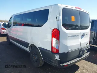 2023 Ford Transit Passenger XL with VIN 1FBAX2YG2PKB09012, listed as a IAAI auction lot 41814263 with 50,901 mi miles. Bid and sale history available at carsss.com. Image 3.