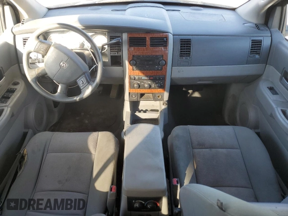 2007 Dodge Durango SLT z VIN 1D8HD48P67F506005, wystawiony jako Copart lot #48568095 z przebiegiem 317 864 mil mil oraz Szkoda całkowita • Salvage title. Historia ofert i sprzedaży dostępna na DreamBid. Obrazek 8.