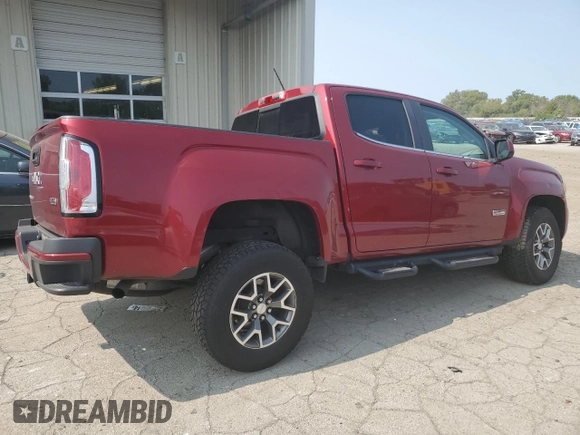 2018 GMC Canyon 4WD All Terrain w/Cloth with VIN 1GTG6CEN5J1265883, listed as a Copart auction lot 70927694 with 66,179 mi miles and Salvage Title. Bid and sale history available at carsss.com. Image 3.