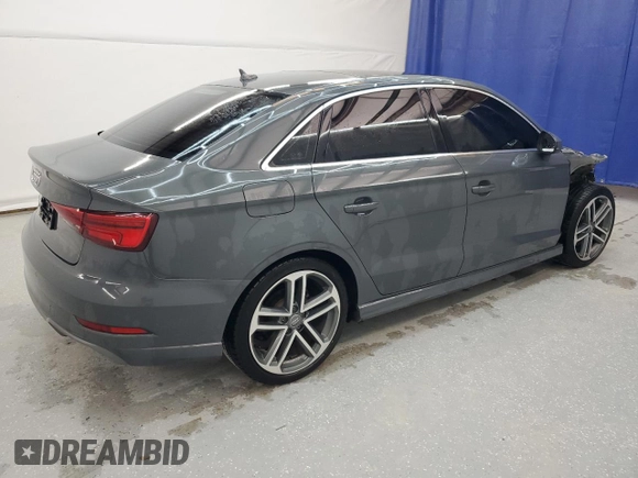 2017 Audi A3 Sedan Premium Plus with VIN WAUGUGFF8H1028039, listed as a Copart auction lot 66107374 with 87,625 mi miles and Clean Title. Bid and sale history available at carsss.com. Image 3.