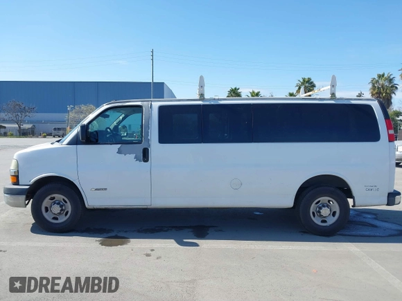 2013 Chevrolet Express Passenger LT with VIN 1GAZG1FG6D1143671, listed as a IAAI auction lot 41778148 with 196,175 mi miles and . Bid and sale history available at DreamBid. Image 14.