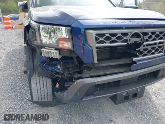2022 Nissan Frontier SV with VIN 1N6ED1EK8NN633198, listed as a IAAI auction lot 42075607 with 99,512 mi miles and . Bid and sale history available at DreamBid. Image 6.
