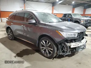 2020 Acura MDX w/Advance Pkg with VIN 5J8YD4H86LL801321, listed as a Copart auction lot 88286965 with 49,110 mi miles and Salvage Title. Bid and sale history available at carsss.com. Image 4.