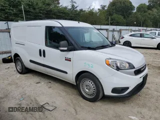 2022 Ram ProMaster City Passenger with VIN ZFBHRFAB8N6W56823, listed as a Copart auction lot 71814894 with 34,823 mi miles and Salvage Title. Bid and sale history available at carsss.com. Image 4.