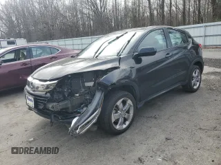 2021 Honda HR-V LX with VIN 3CZRU6H30MM718366, listed as a Copart auction lot 49094185 with 119,748 mi miles and Salvage Title. Bid and sale history available at carsss.com. Image 1.