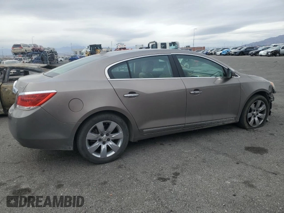 2012 Buick LaCrosse Premium 2 with VIN 1G4GF5E35CF179842, listed as a Copart auction lot 47640595 with 156,243 mi miles and Salvage Title. Bid and sale history available at carsss.com. Image 3.