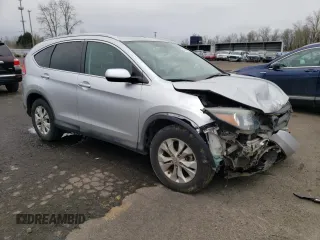 2013 Honda CR-V EX-L with VIN 2HKRM4H71DH686787, listed as a Copart auction lot 45423715 with 70,737 mi miles and Salvage Title. Bid and sale history available at carsss.com. Image 4.