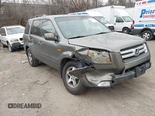 2008 Honda Pilot EX-L z VIN 5FNYF18658B024646, wystawiony jako IAAI lot #41844124 z przebiegiem 153 390 mil mil oraz . Historia ofert i sprzedaży dostępna na DreamBid. Obrazek 1.