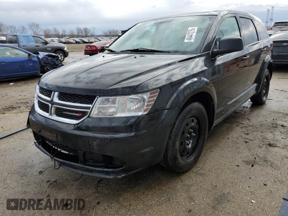 2014 Dodge Journey American Value Pkg with VIN 3C4PDCAB9ET268589, listed as a Copart auction lot 46447275 with 209,366 mi miles and Salvage Title. Bid and sale history available at carsss.com. Image 1.