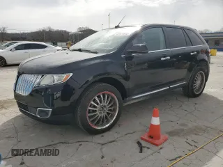 2012 Lincoln MKX z VIN 2LMDJ6JK2CBL01308, wystawiony jako Copart lot #47579655 z przebiegiem 183 068 mil mil oraz Szkoda całkowita • Salvage title. Historia ofert i sprzedaży dostępna na DreamBid. Obrazek 1.