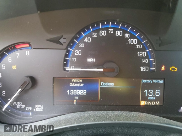 2016 Cadillac ATS Sedan Luxury Collection RWD with VIN 1G6AB5RX0G0121085, listed as a Copart auction lot 52340585 with 138,922 mi miles and Salvage Title. Bid and sale history available at carsss.com. Image 9.