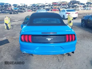 2022 Ford Mustang EcoBoost with VIN 1FATP8UH3N5115991, listed as a IAAI auction lot 41213475 with 64,399 mi miles. Bid and sale history available at carsss.com. Image 16.