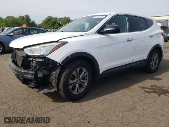 2016 Hyundai Santa Fe z VIN 5XYZTDLB3GG308481, wystawiony jako Copart lot #57788255 z przebiegiem 100 174 mil mil oraz Szkoda całkowita • Salvage title. Historia ofert i sprzedaży dostępna na DreamBid. Obrazek 1.