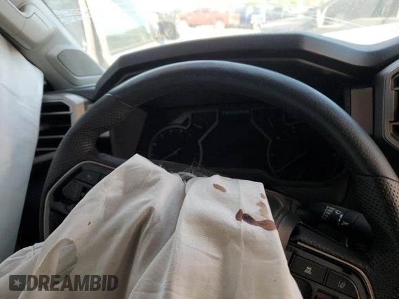 2022 Toyota Tundra Limited with VIN 5TFJA5ABXNX004246, listed as a Copart auction lot 55770835 with Not provided miles and Salvage title. Bid and sale history available at DreamBid. Image 9.