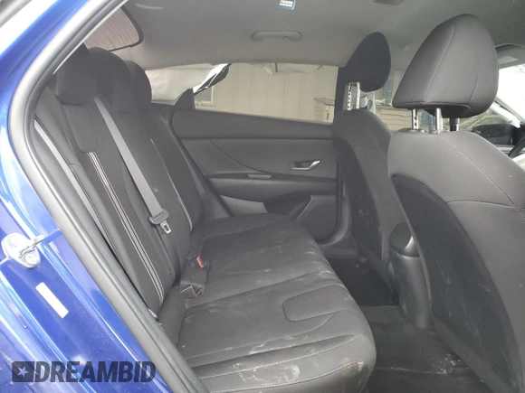 2023 Hyundai Elantra SEL with VIN KMHLM4AG1PU393235, listed as a Copart auction lot 53298915 with 52,403 mi miles and Salvage title. Bid and sale history available at DreamBid. Image 10.