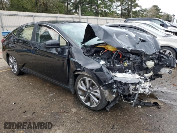 2018 Honda Clarity Plug-In Hybrid Touring with VIN JHMZC5F30JC008563, listed as a Copart auction lot 45723034 with 0 mi miles. Bid and sale history available at carsss.com. Image 4.