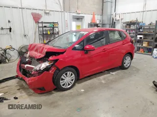 2017 Honda Fit LX with VIN JHMGK5H57HS019536, listed as a Copart auction lot 52028695 with 69,204 mi miles and Non Repairable. Bid and sale history available at carsss.com. Image 1.
