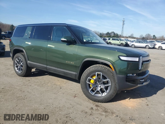 2023 Rivian R1S Launch Edition with VIN 7PDSGABL9PN020237, listed as a Copart auction lot 49249935 with 11,452 mi miles and Salvage Title. Bid and sale history available at carsss.com. Image 4.