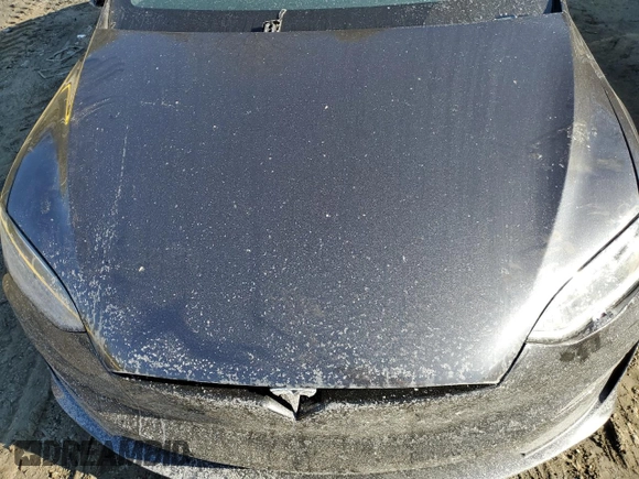 2024 Tesla Model X Plaid with VIN 7SAXCBE61RF448716, listed as a Copart auction lot 42599075 with Not Provided miles and Salvage Title. Bid and sale history available at DreamBid. Image 12.
