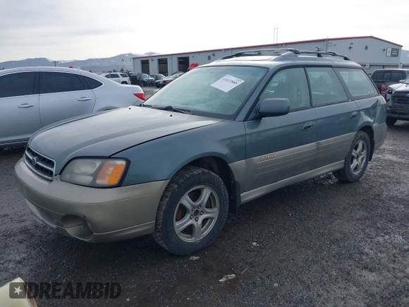 2001 Subaru Legacy Outback Limited with VIN 4S3BH686317611338, listed as a IAAI auction lot 41633888 with 317,556 mi miles and . Bid and sale history available at DreamBid. Image 2.