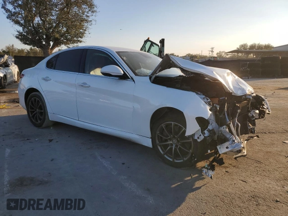 2018 Alfa Romeo Giulia z VIN ZARFAEBN6J7597943, wystawiony jako Copart lot #88288745 z przebiegiem 105 551 mil mil oraz Szkoda całkowita • Salvage title. Historia ofert i sprzedaży dostępna na DreamBid. Obrazek 4.