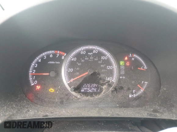 2009 Mazda 5 Touring with VIN JM1CR29L890332163, listed as a Copart auction lot 55469075 with 226,394 mi miles and Salvage Title. Bid and sale history available at DreamBid. Image 9.