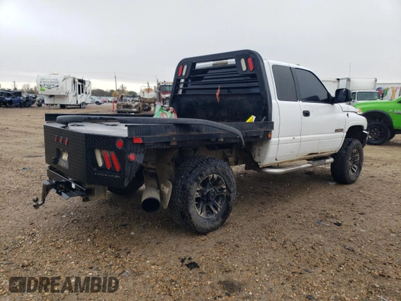 2001 Dodge Ram 2500 with VIN 1B7KF23681J586459, listed as a Copart auction lot 80476804 with 227,328 mi miles and Salvage Title. Bid and sale history available at carsss.com. Image 3.