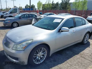 2007 Infiniti G35 Sedan Journey with VIN JNKBV61E87M727668, listed as a IAAI auction lot 41969548 with 138,821 mi miles. Bid and sale history available at carsss.com. Image 2.
