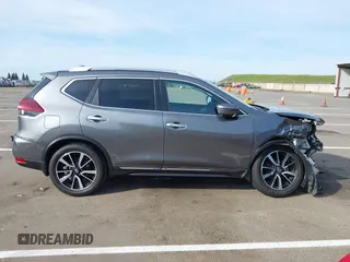 2019 Nissan Rogue SL with VIN 5N1AT2MT9KC800370, listed as a IAAI auction lot 41761693 with 51,517 mi miles and . Bid and sale history available at DreamBid. Image 14.