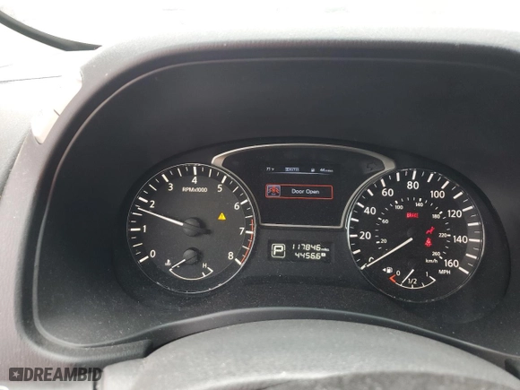 2015 Nissan Pathfinder S with VIN 5N1AR2MM7FC640678, listed as a Copart auction lot 49845035 with 117,846 mi miles and Salvage Title. Bid and sale history available at carsss.com. Image 9.