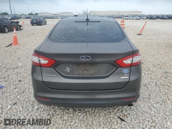 2016 Ford Fusion SE with VIN 3FA6P0HD8GR382744, listed as a Copart auction lot 53938555 with 92,773 mi miles and Salvage Title. Bid and sale history available at DreamBid. Image 6.