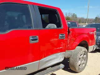 2013 Ford F-150 XL with VIN 1FTFW1EF2DFD62331, listed as a IAAI auction lot 41676224 with 156,450 mi miles. Bid and sale history available at carsss.com. Image 6.