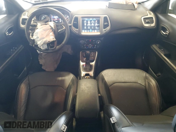2021 Jeep Compass 80th Anniversary with VIN 3C4NJDEB8MT570616, listed as a Copart auction lot 56180625 with 36,278 mi miles and Salvage title. Bid and sale history available at DreamBid. Image 8.