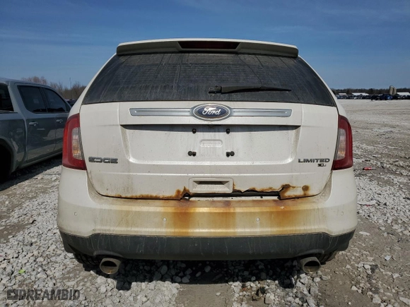 2011 Ford Edge Limited with VIN 2FMDK4KC2BBA98102, listed as a Copart auction lot 48572235 with 222,838 mi miles and Clean Title. Bid and sale history available at carsss.com. Image 6.