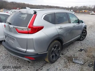 2019 Honda CR-V Touring with VIN 7FARW1H9XKE011269, listed as a IAAI auction lot 41258386 with 53,184 mi miles. Bid and sale history available at carsss.com. Image 4.