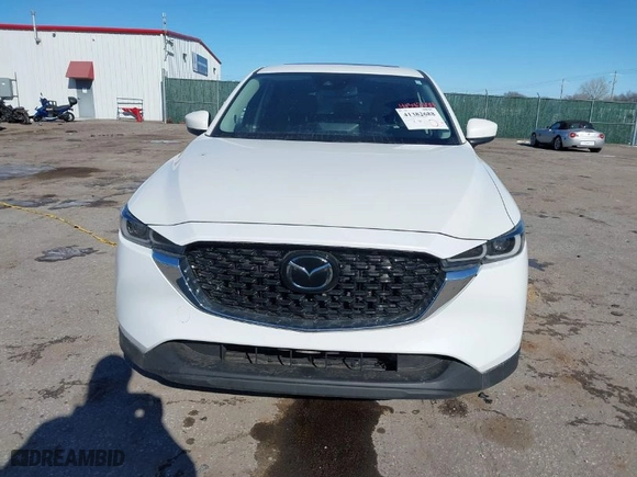 2022 Mazda CX-5 2.5 S Premium Package with VIN JM3KFBDM2N0637373, listed as a IAAI auction lot 41382688 with NaN miles. Bid and sale history available at carsss.com. Image 12.