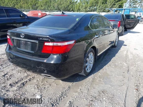 2007 Lexus LS 460 L with VIN JTHGL46F875002423, listed as a IAAI auction lot 41936798 with 116,336 mi miles and . Bid and sale history available at DreamBid. Image 4.