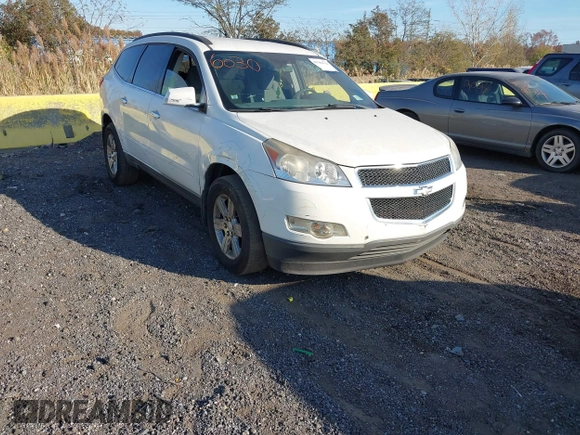 2012 Chevrolet Traverse 1LT with VIN 1GNKRGED8CJ255147, listed as a IAAI auction lot 40706030 with 177,539 mi miles and . Bid and sale history available at DreamBid. Image 1.